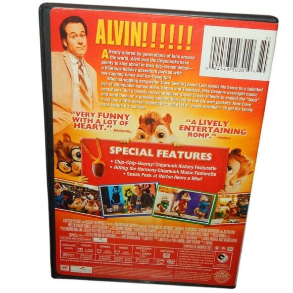 ALVIN AND THE CHIPMUNKS DVD - Picture 3 of 5